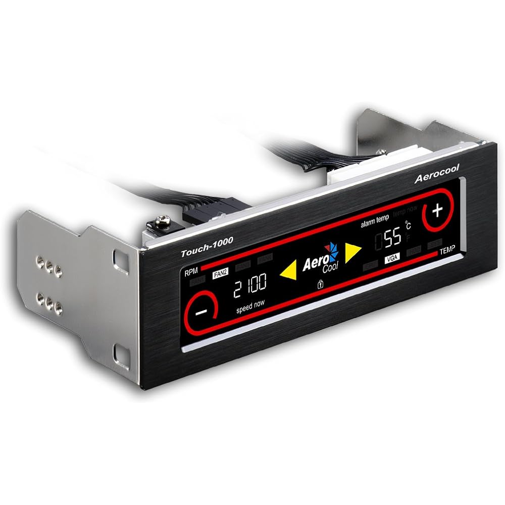 AeroCool Touch Screen LED Fan Controller Touch1000 EN55338