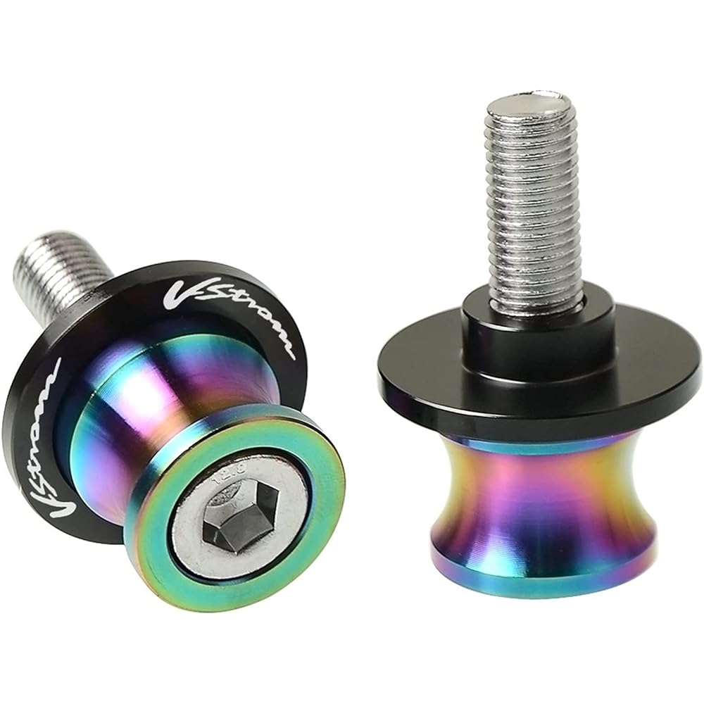 Stand Screw Slider 8mm Back Swing Slider Spool Bracket Slider Screw Kit Motorcycle Accessories is perfect for Suzuki V Strom 1000 All Year V Strom 650 All Year. (Color: 1)