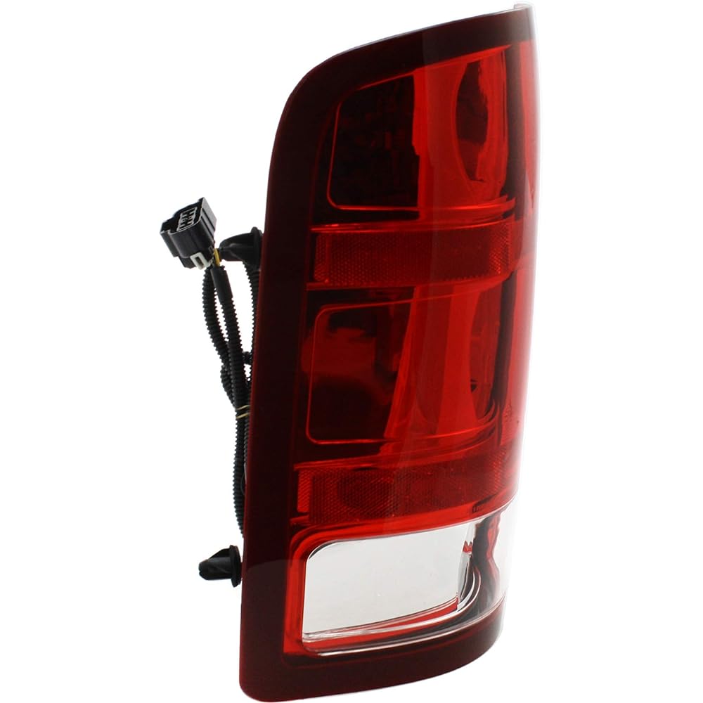 EVAN-FISCHER Tail Light Assembly Side side 2007-2010 2012-2013 GMC Sierra 1500 SL/SLE/SLT/WT model