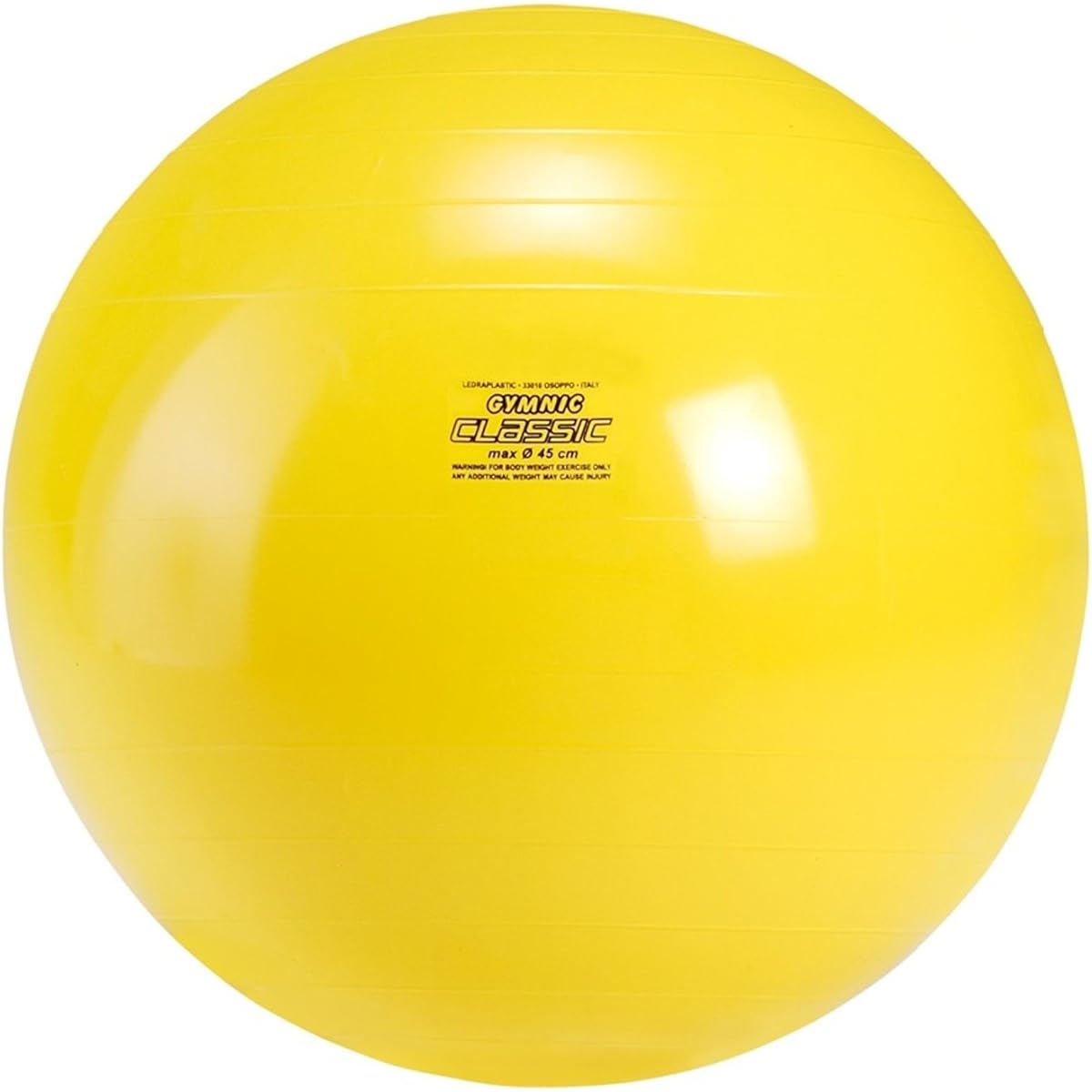 Gymnic GYMNYC Gymnic 45 Yellow Balance Ball