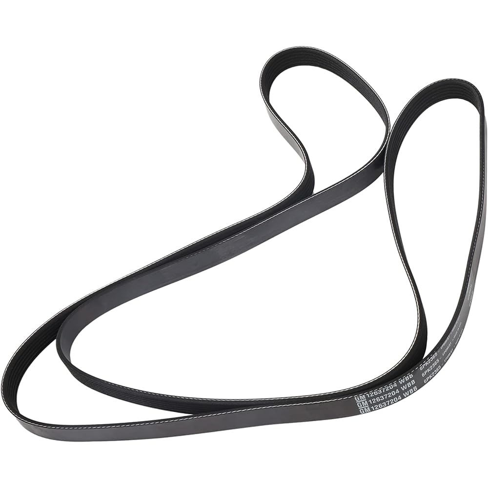 ACDELCO 12637204 GM original device V-RIBBED Serven Tin Belt