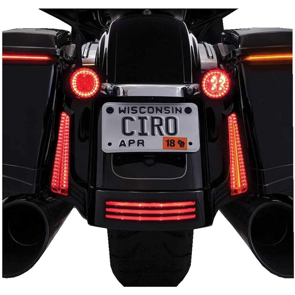 CIRO FANG® Rear LED Signal Light Insert (Black)