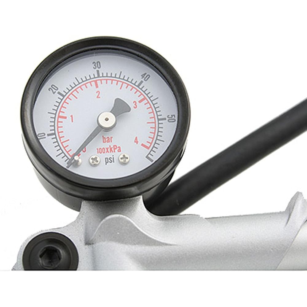 Hill Country Customs 60 PSI Air Shock Pump Metal Handle For Harley Davidson Rear Suspension -HC -AP