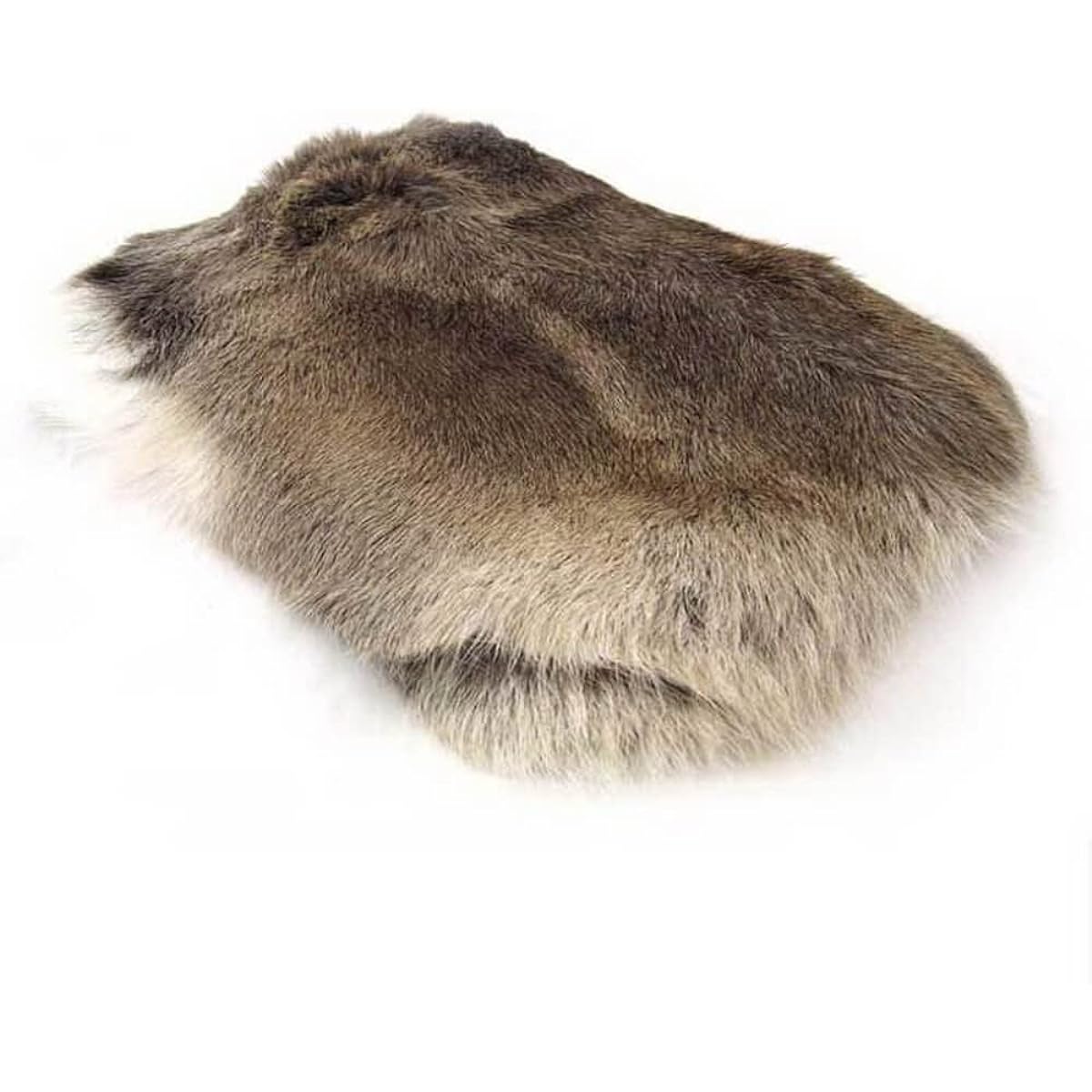 [Natural from Lapland] 40x45cm reindeer fur seat pad (large) waterproof camping cold protection shearling reindeer hide