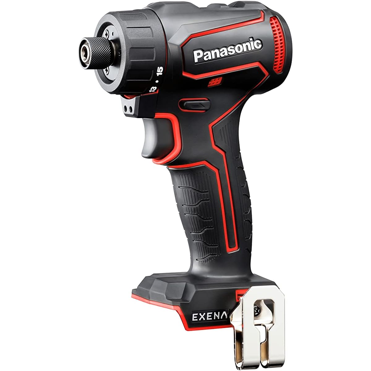 Panasonic Rechargeable Drill Driver 10.8V Main Unit Only (Charger/Battery Pack/Case Sold Separately) Bit Type EXENA L Series EZ1D32X-R Red