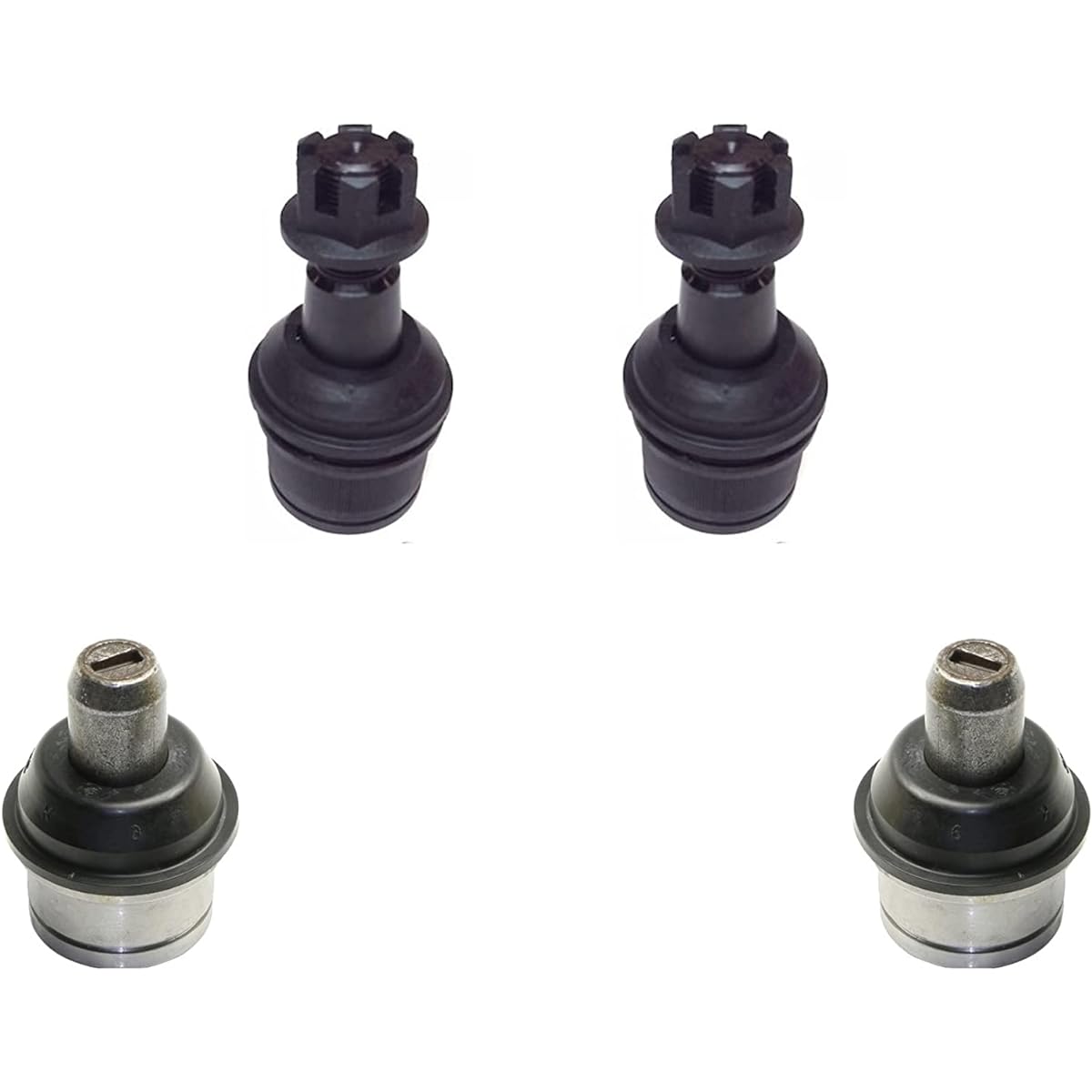 PARTSW 4 Peace Suspension Kit Ford E-150 E-350 E-350 E-450 ECONOLITE SUPER DUTY For upper and lower ball joints