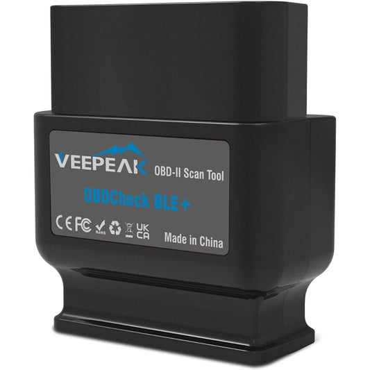 Veepeak OBDCheck BLE+ - Bluetooth 4.0 OBD2 Adapter Diagnostic Machine ELM327 iOS Android BimmerCode
