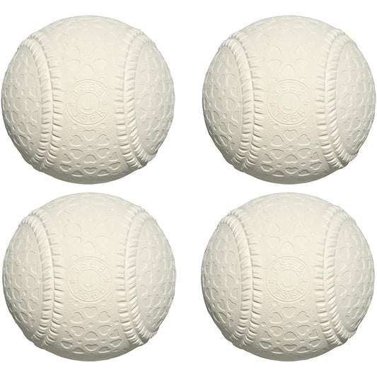 Nagase Kenko Kenko Ball Officially Licensed Ball No. J (For Elementary School Students) Softball Officially Licensed Ball Rose 4 Ball Set