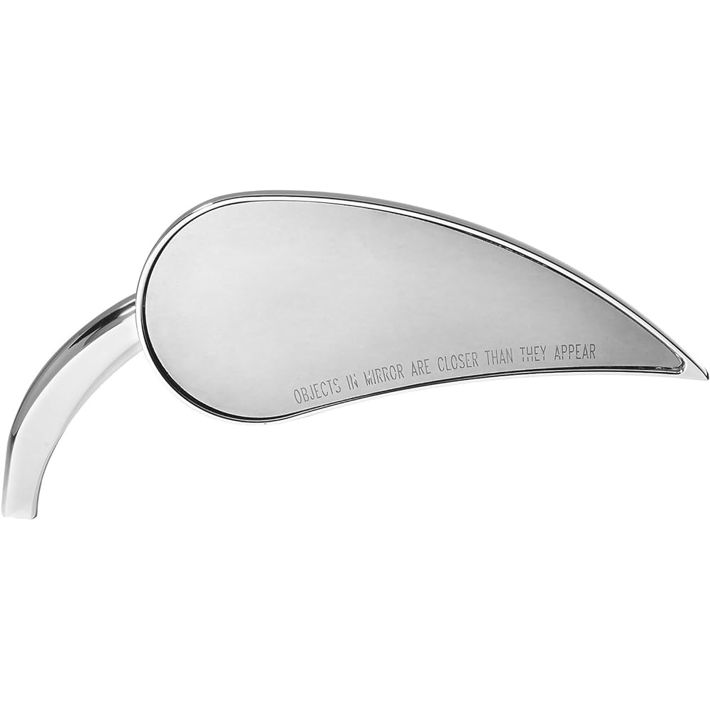 ARLEN NESS 13-091 Chrome RAD III Mirror