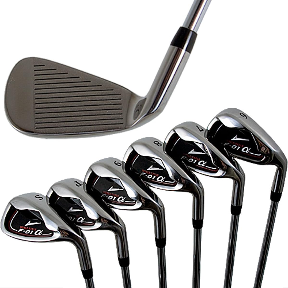 WORLD EAGLE F-01α Men's Iron Set Right Flex S WE-JF01-iS-MRS S