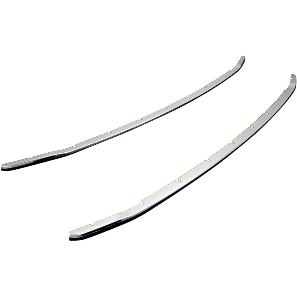 BBRIGHTZ Alphard 20 25 Late Super Mirror Surface Stainless Plated Front Bumper Molding 2PC Q Type [FBUM-MOL-006] ANH20W ANH25W GGH20W GGH25W ANH20 ANH25 GGH20 GGH25 H20 H25 Alphard 21576