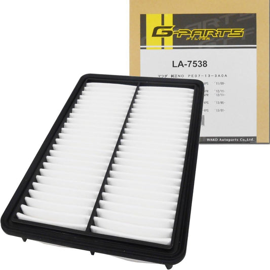 G-Parts Air Filter for Mazda Nissan LA-7538 Length 272mm Width 180mm Height 42mm