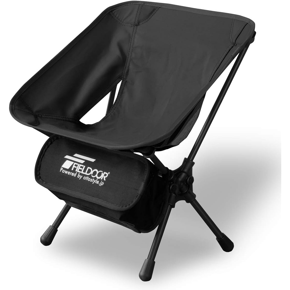 FIELDOOR Portable Compact Outdoor Chair Mini Load Capacity 100kg Kids Children's Lightweight Compact Folding Ultralight Tactical