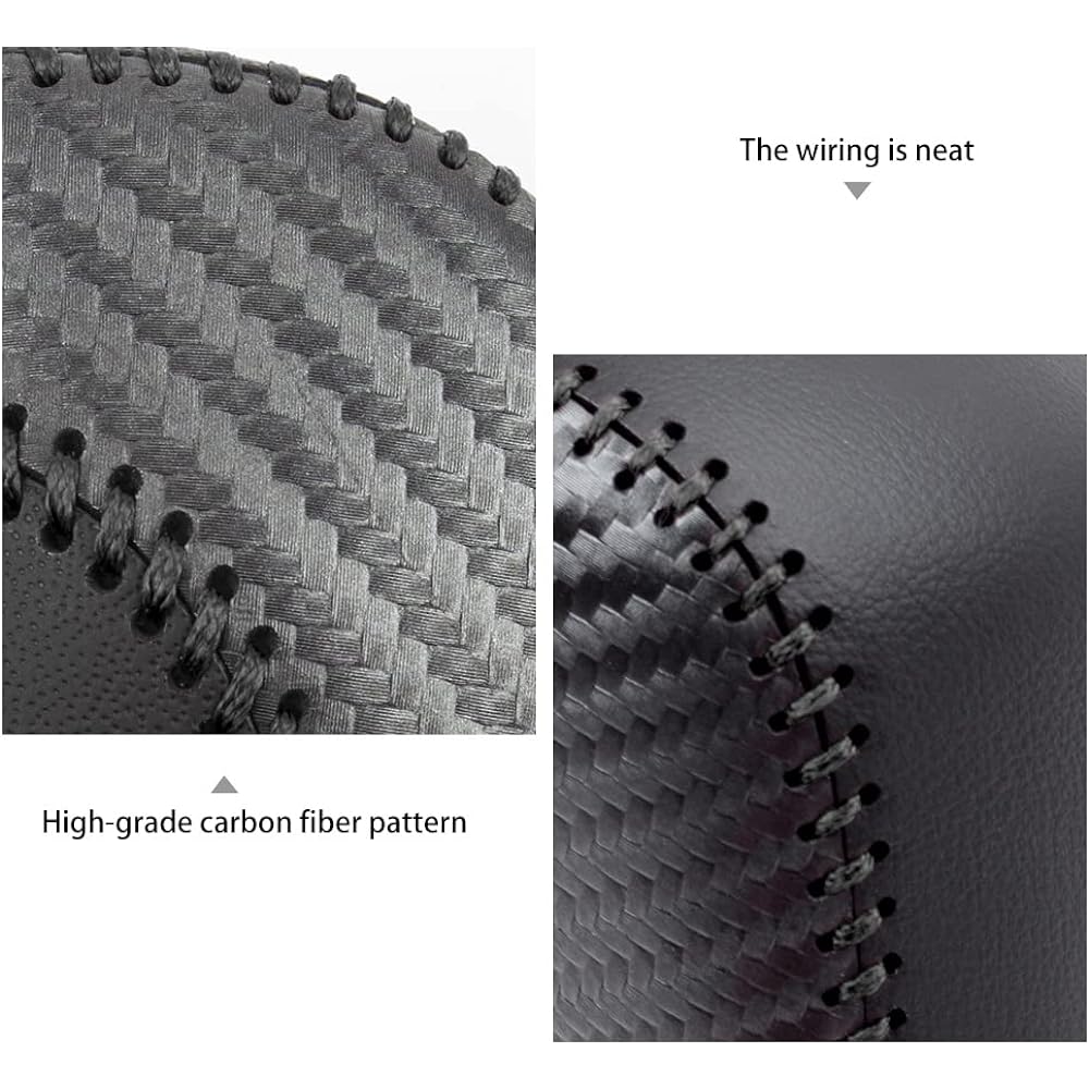 LDYFC Automobile Leather Shift Nobbar Rim Toyota Highlander 2014-2019/ Tacom 2016-2022 For accessories