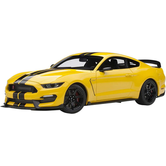 AUTOart 1/18 Ford Shelby GT350R Yellow/Black Stripe Finished Product