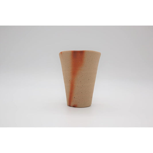 Bizen Ware Beer Mug Bizen Ware Tumbler Beer Glass Beer Glass Highball Japanese Sake Coffee Tumbler Made in Japan Gift Retirement Gift Gift Scarlet