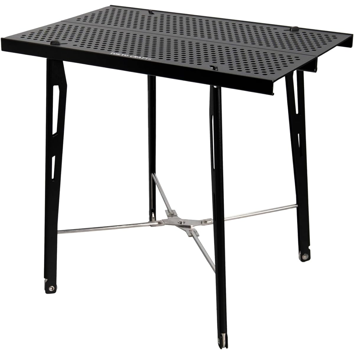 TOKYO CRAFTS Side Table Folding Low Table Compact 2 Tier Camping