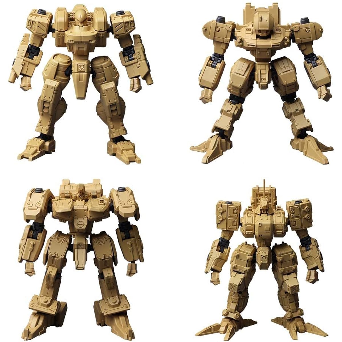 Front Mission Structure Arts 1/72 scale plastic model kit series Vol.3 BOX product 1BOX = 4 pieces total 4 types
