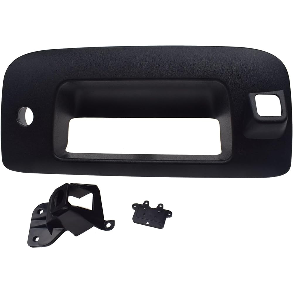 Car Parts Rear Tail Gate Handle Latch Catch & AMP; Chevrolet Sylvalard & Besel GMC Sierra 1500 2500 3500 2007 2007 2008 2010 2012 2012 2012 2012 Car Parts (Color: Handle Bezel Kit)