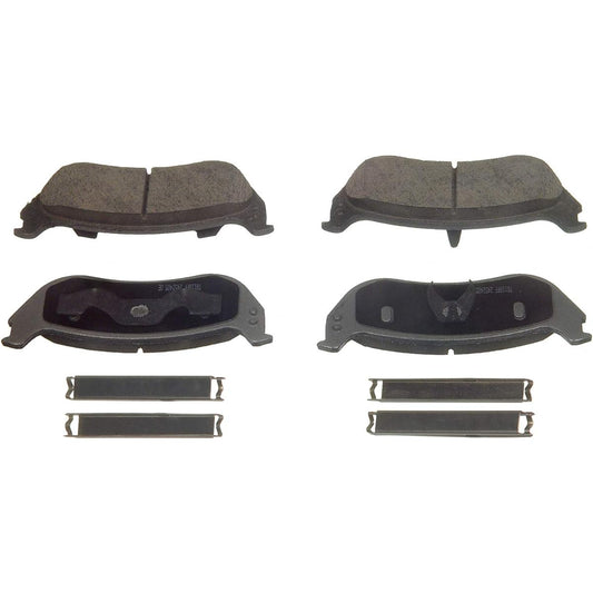 WAGNER THERMOQUIET QC1109A Ceramic Disc pad set installation bracket for afterward seats