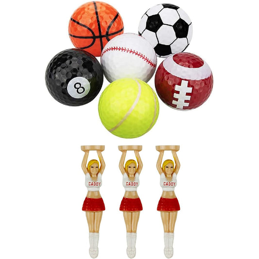 Saki&Masa Golf Ball Tee Caddy Competition Prize Interesting Goods Golf Equipment