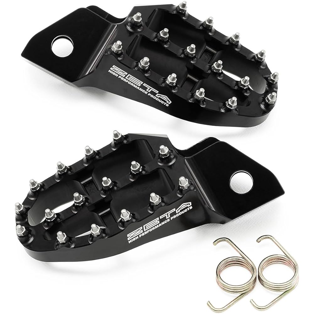 ZETA Aluminum Footpeg Black SEROW250, TRICKER, WR155R, XT250 ZE93-1670