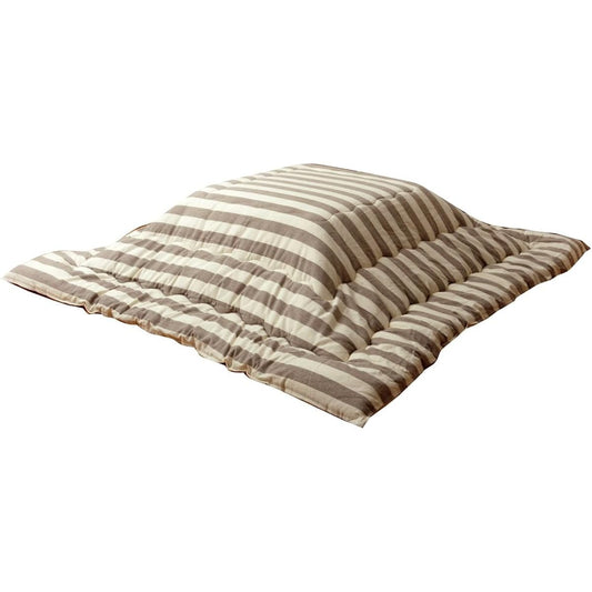 Ikehiko Kotatsu Futon Rectangle Roca Approximately 205 x 285 cm Beige Indian Cotton Thick Large Size Made in Japan #5186059