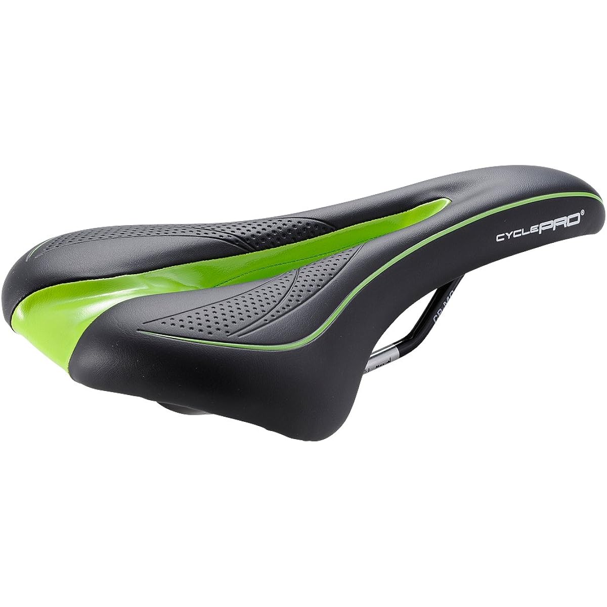 CYCLE PRO Bicycle Saddle Perforated Flow Comfort 298g Chromoly Rail Road Mountain MTB Cross Bike CP-SD3256