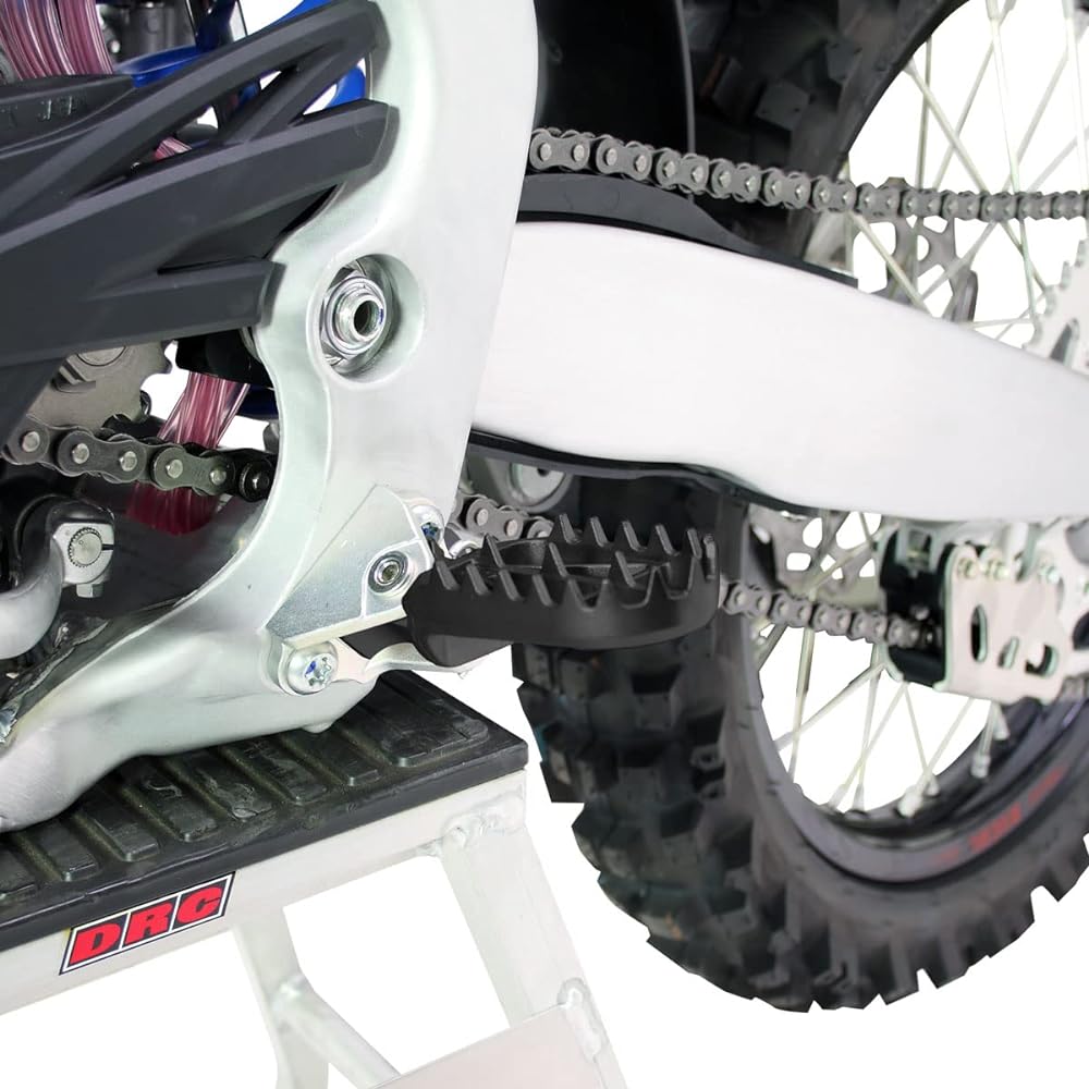 DRC Wide Footpeg Chromoly High YZ125/250, YZ250FX/450FX, YZ125/250X, YZ250F, YZ450F D48-02-606
