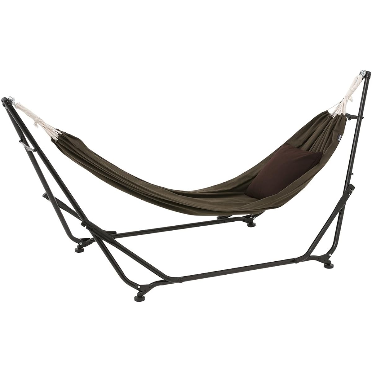LOGOS 3WAY Stand Hammock 73178008 with Pillow, Cotton Fabric, Camping, Bearing Type Hook