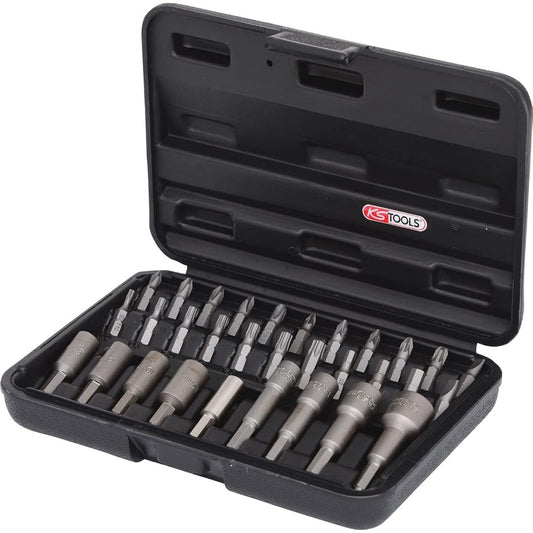 KS TOOLS CLASSIC Bit and drive socket set 31 pcs 1/4 inch CLASSIC Bit and drive socket set 31 pcs 1/4" 122.2100 [Parallel import goods]