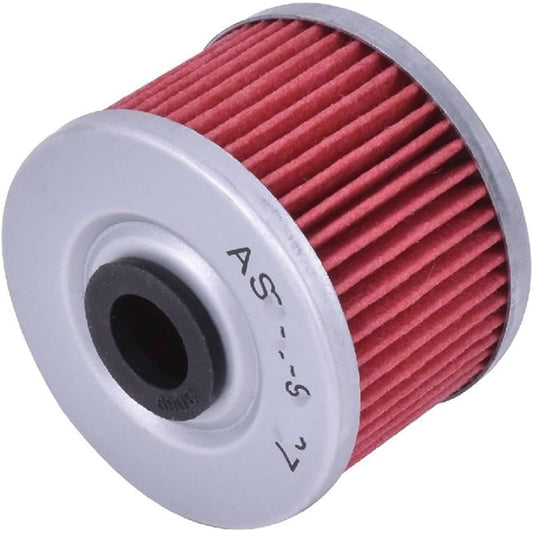 Motorcycle Breather Filter For Bajaj CT 100 130 Boxer CT100 BM150 BM 150 115 Caliber 135 Pulsar DD121181 Motorcycle Paper Oil Filter (Color : 6pcs Red)