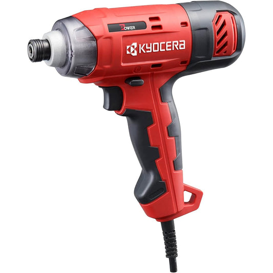 Kyocera Old Ryobi Impact Driver CID-1130 [Cord type (2m), powerful without worrying about running out of battery] DIY, lightweight 1.0kg, maximum tightening torque 115N・m, continuously variable speed 655750A