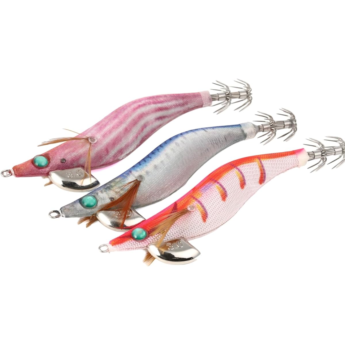 [Focus on fall posture] Fishing goo! Egi Shallow Egi Eging Lure Luminous Squid Octopus Bait Tree No. 2.5 No. 3.0 No. 3.5 Device Salt Lure Float