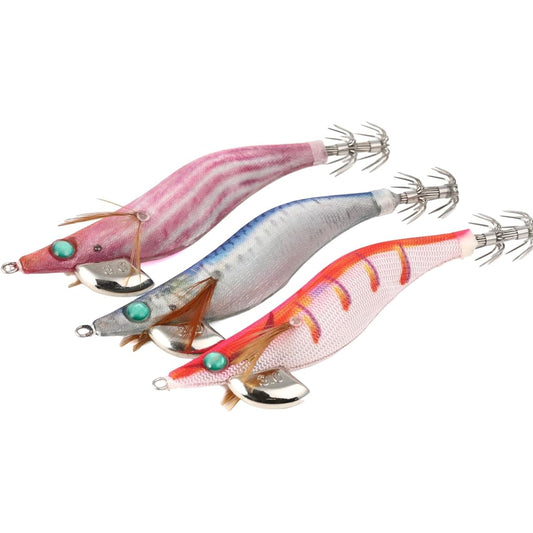 [Focus on fall posture] Fishing goo! Egi Shallow Egi Eging Lure Luminous Squid Octopus Bait Tree No. 2.5 No. 3.0 No. 3.5 Device Salt Lure Float