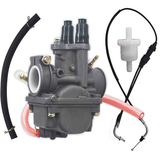Carburetor Replacement Yamaha PW80 PW 80 Y-Zinger Dirt Bike Carb 1983-2006 with Throttle Cable