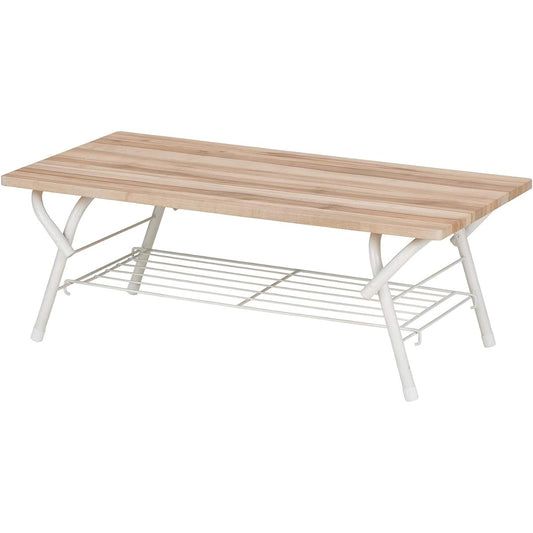 Takeda Corporation [Low table/coffee table/wood grain] Vintage natural 90 x 45 x 33 cm Vintage style floor table T8-VST90VNA