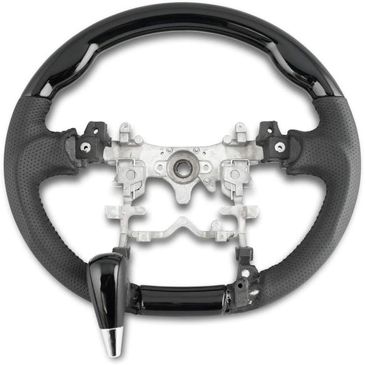 TRISTAR'S [Aqua NHP10] Gun Grip Steering Handle Shift Knob SET Piano Black