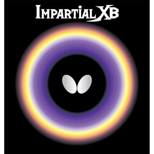 Butterfly Table Tennis Rubber Impartial XB Table Soft Tension (Speed) 00410 Black Medium