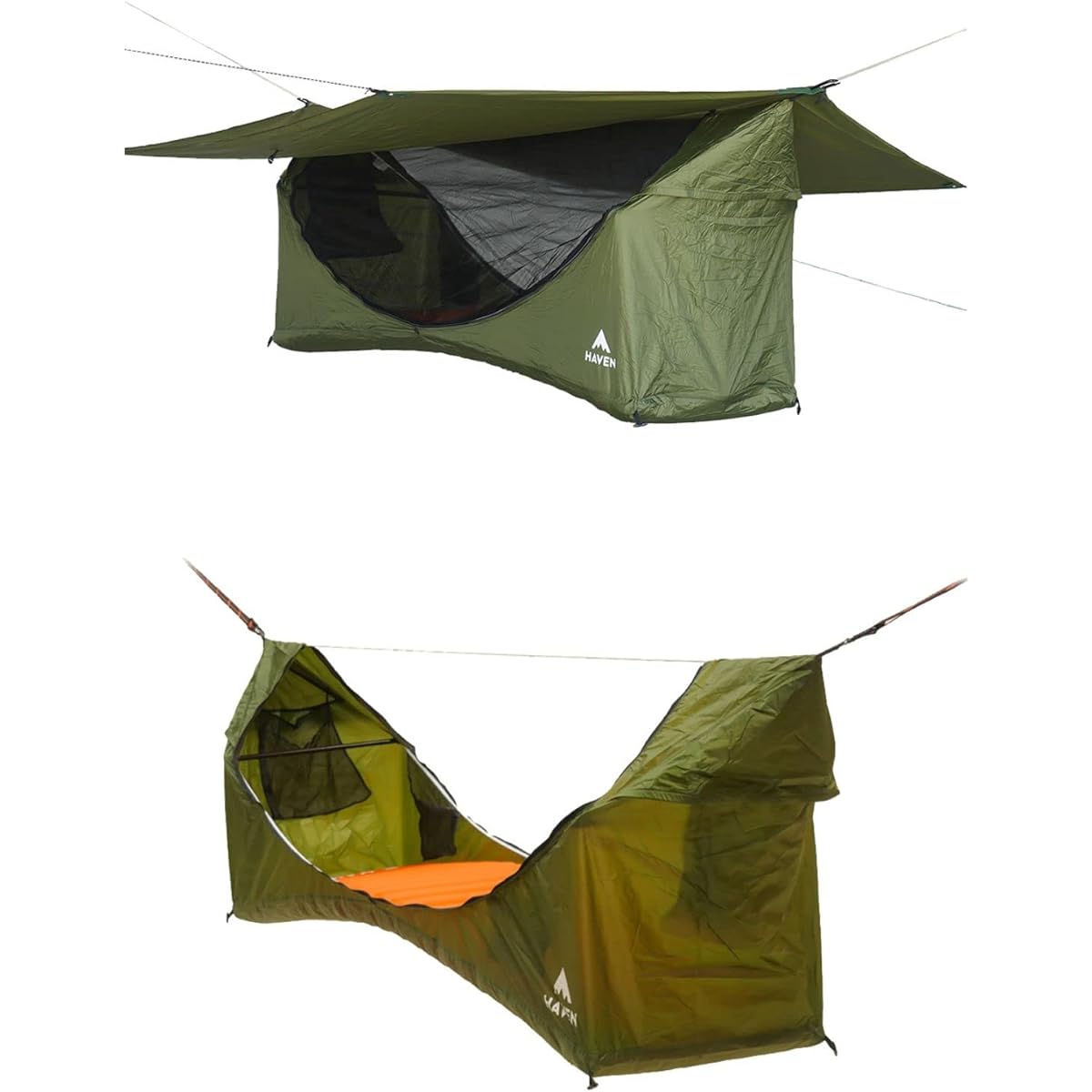 [Japan's only authorized distributor] Haven Tent Camping Hammock Tent Tarp Mosquito Net Included Hammock Solo Camping Outdoor