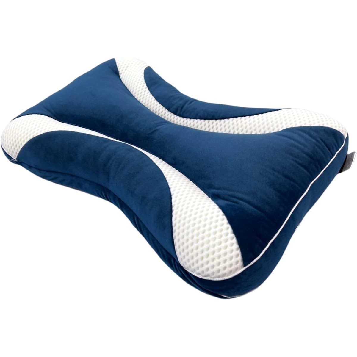 Adjustable pillow that is gentle on the neck, navy [Sleeping specialty store My Pillow] Comes with adjustment sheet, side sleeping, side sleeping, adjustable, easy, height adjustment cushion, good sleep pillow, pillow, new life mymakura (navy/fluffy)