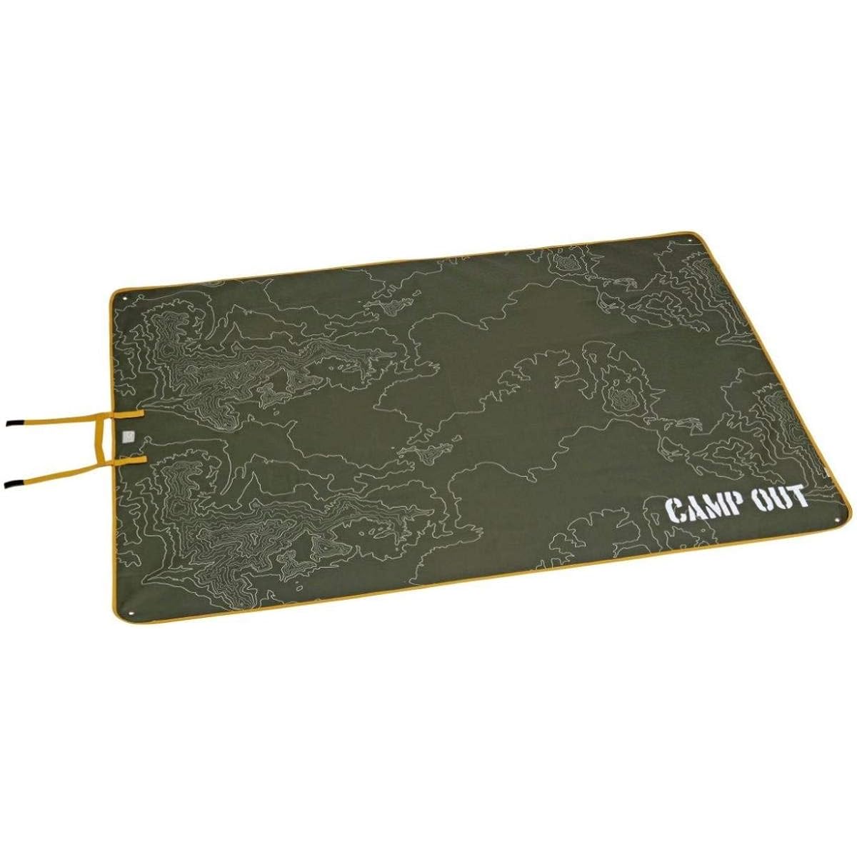 [Captain Stag] Campout Leisure Sheet 200 x 145cm Olive UB-3057