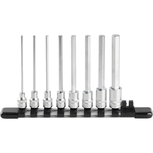 TONE Long Hexagon Socket Set (with holder) HH208L Drive angle 6.35mm (1/4") Contents 8 items