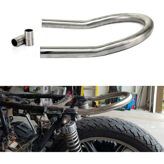 (Tarazon) TARAZON 1 inch Universal Cafe Racer Rear Frame Hoop Brat Style Seat for Honda/Yamaha/Suzuki