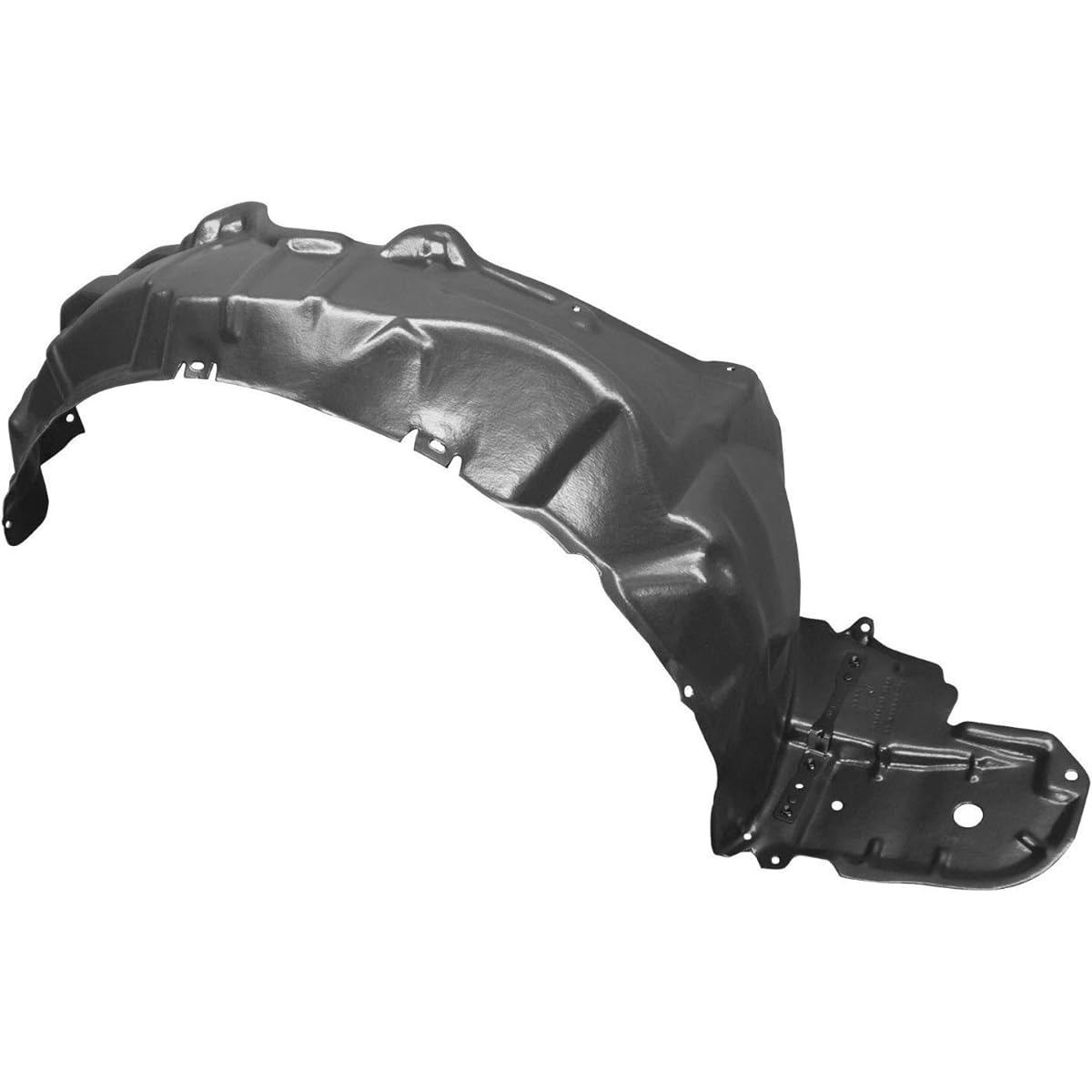 PARTS N GO Prius 10-15 Right side Fender Liner Front Guide Passenger RH-TO1249158, 5387547030, 53875-47030