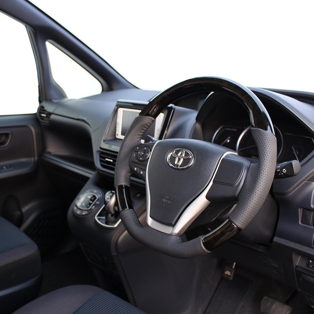 REAL Steering [Esquire/Voxy/Noah (80 series)] Original Series Blackwood R80-BKW-BK