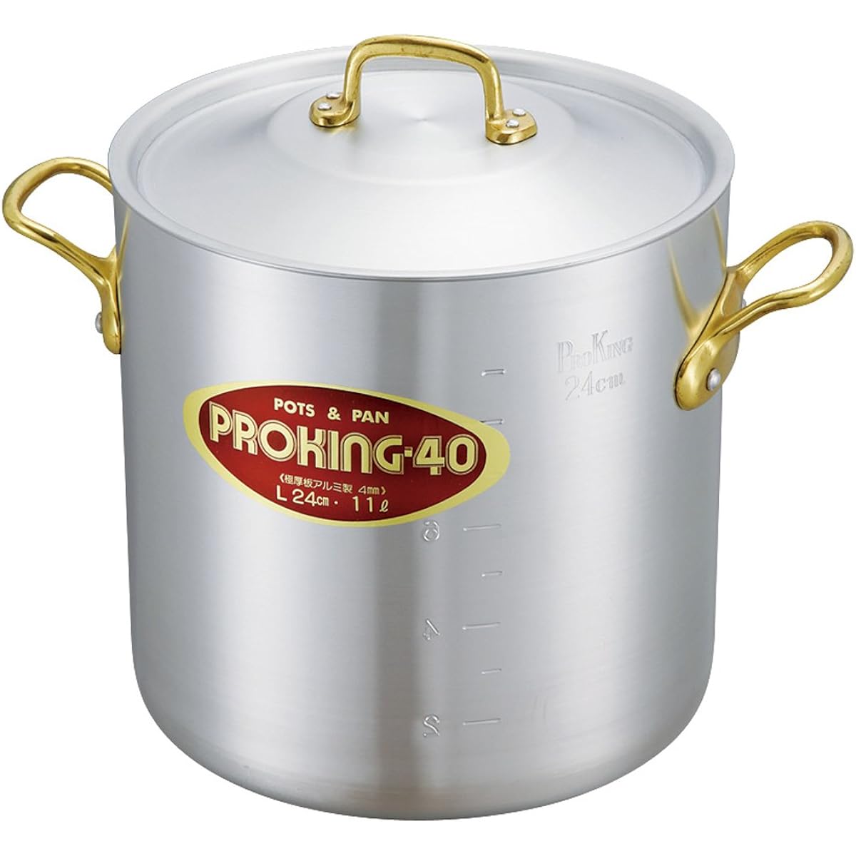 Nakao Aluminum Manufacturing Pro King Pantry Pot 15cm with Measure PK-1