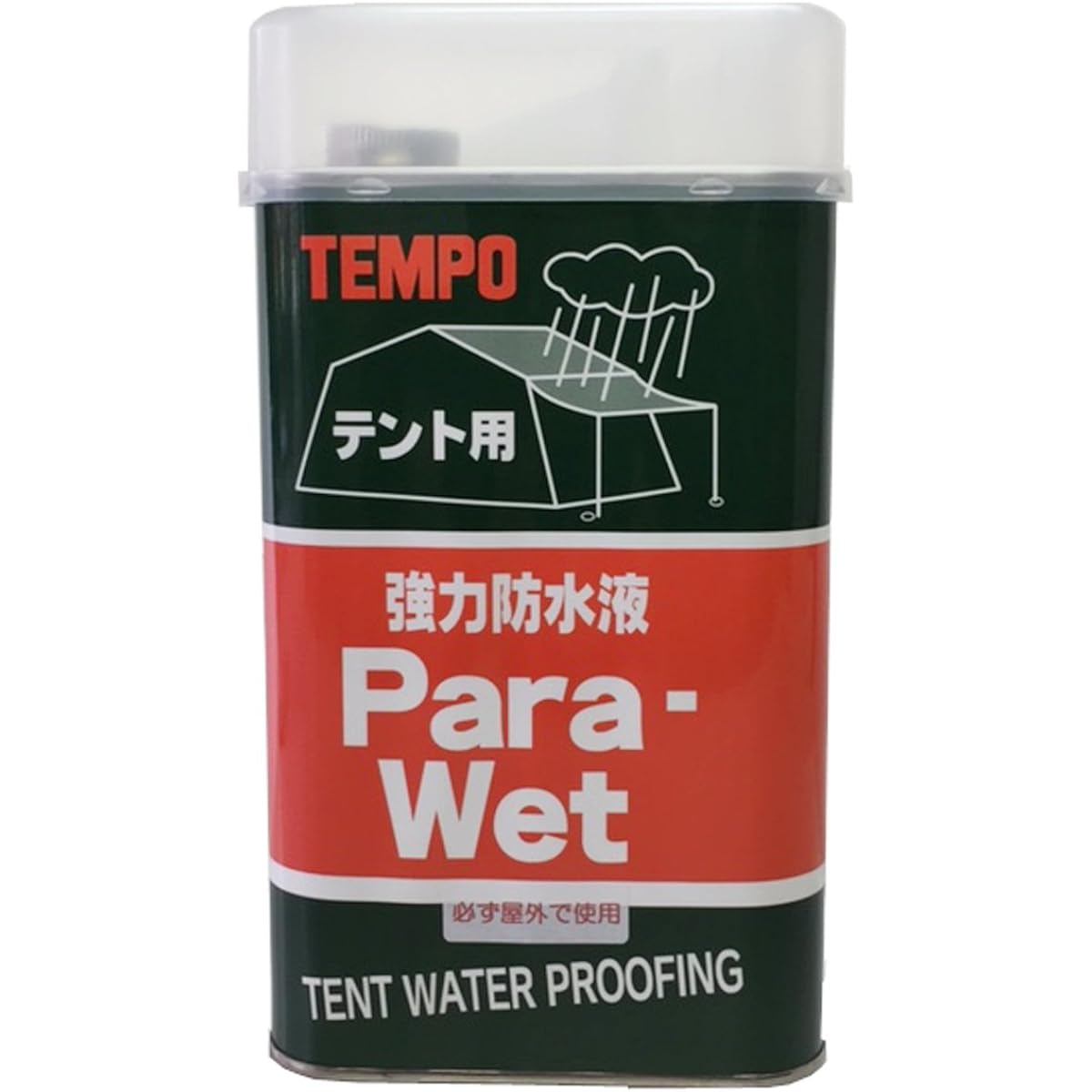 TEMPO Parawet Strong Waterproof Liquid for Tent 1000ml 0070