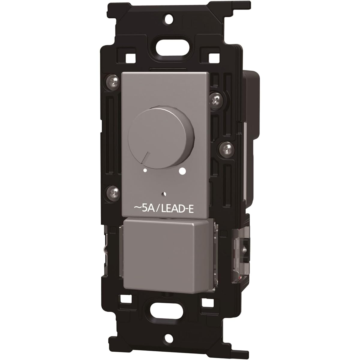 Jimbo Electric NKW Light Control Positive Phase Control Method Embedded Light Control + 3 Way Switch Solid Gray NKW-RLE5S3 SG