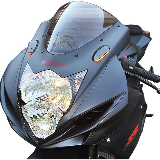 New Rage CYCLES GSXR 600/750/1000 Mirror Block Off Winker -New Rage Cycle